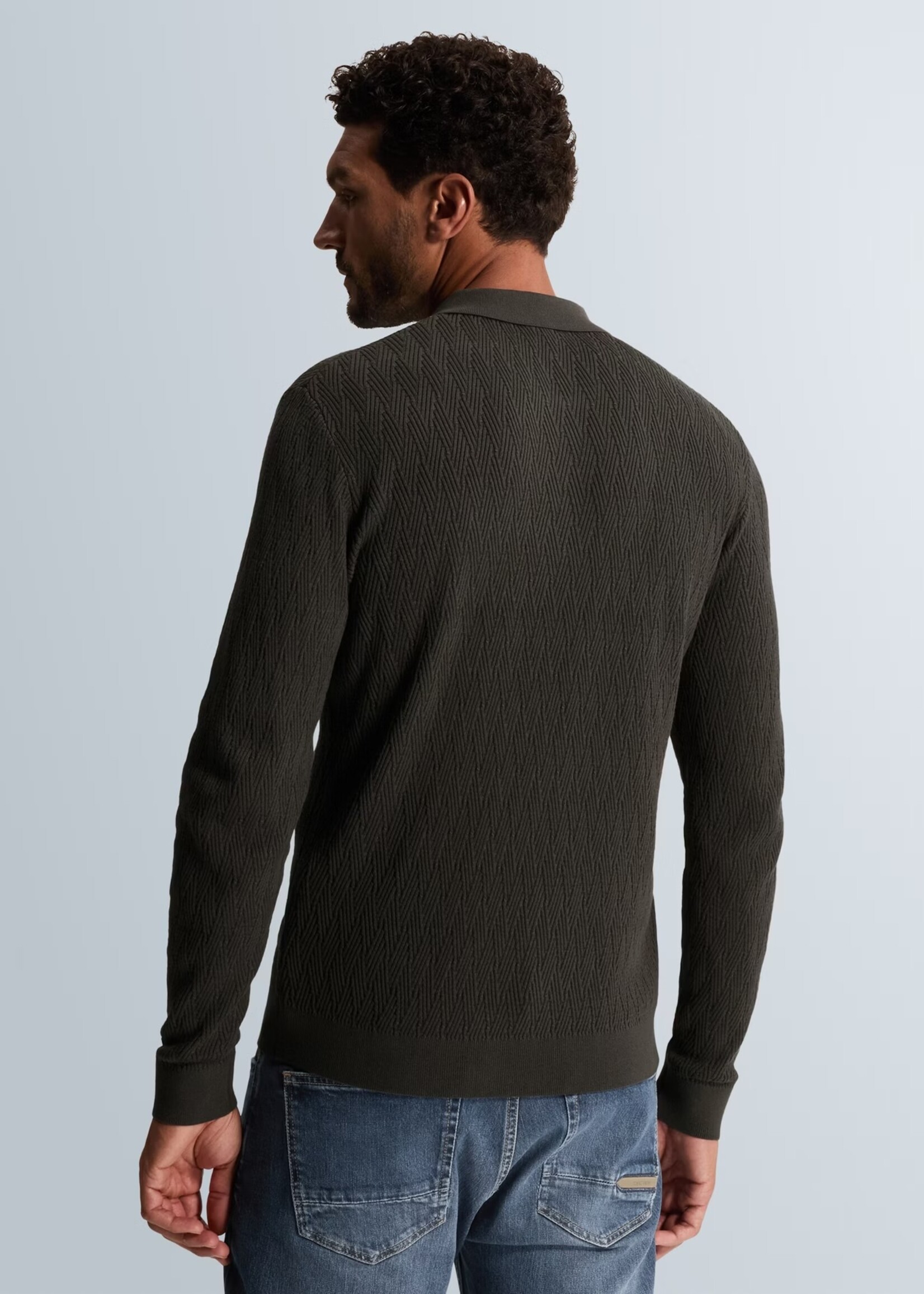 Cast Iron Half Zip Collar Cotton Modal - Clever Crows