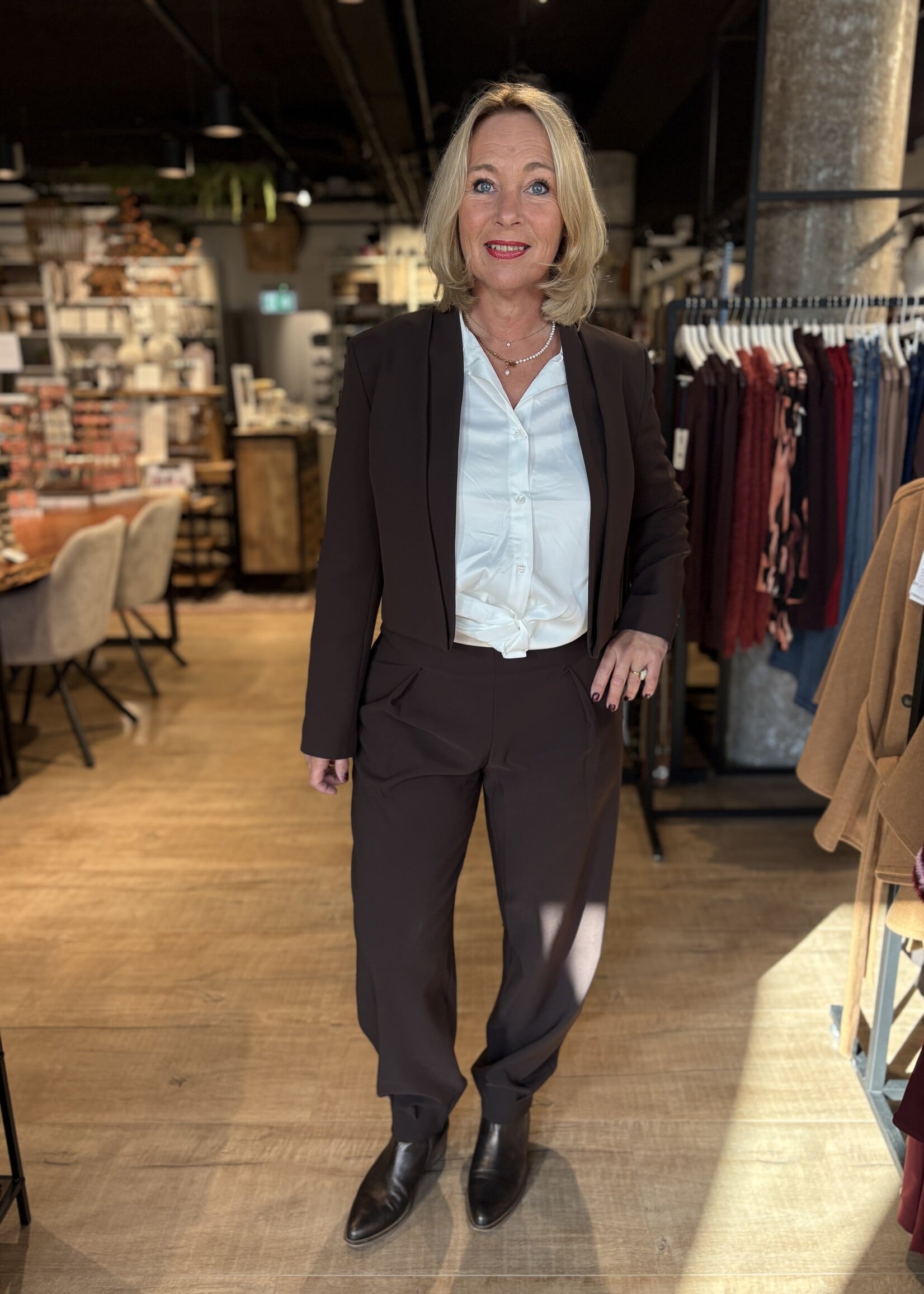 Sophia Perla Blazer Avola - Bruin