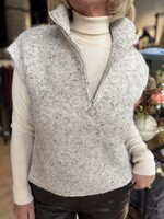 Freequent Waistcoat Grsnemes - Moonbeam Melange