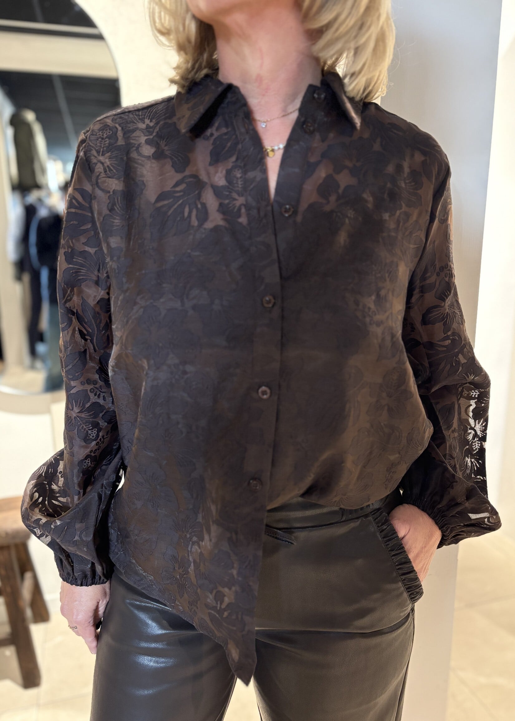 Freequent Blouse Simme - Mole