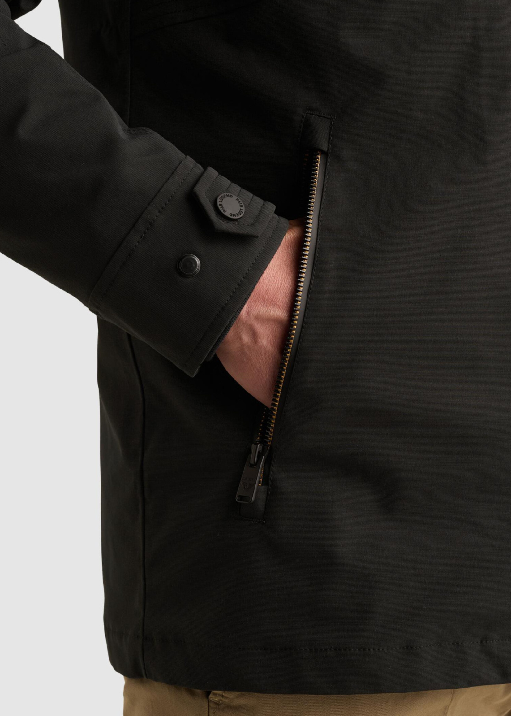 PME Legend Semi Long Jacket Snowpack - Beluga