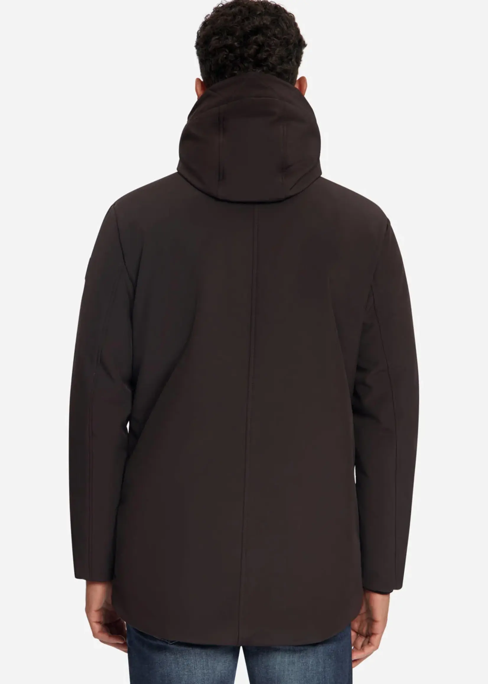 No Excess Jacket Hooded Softshell - Earth