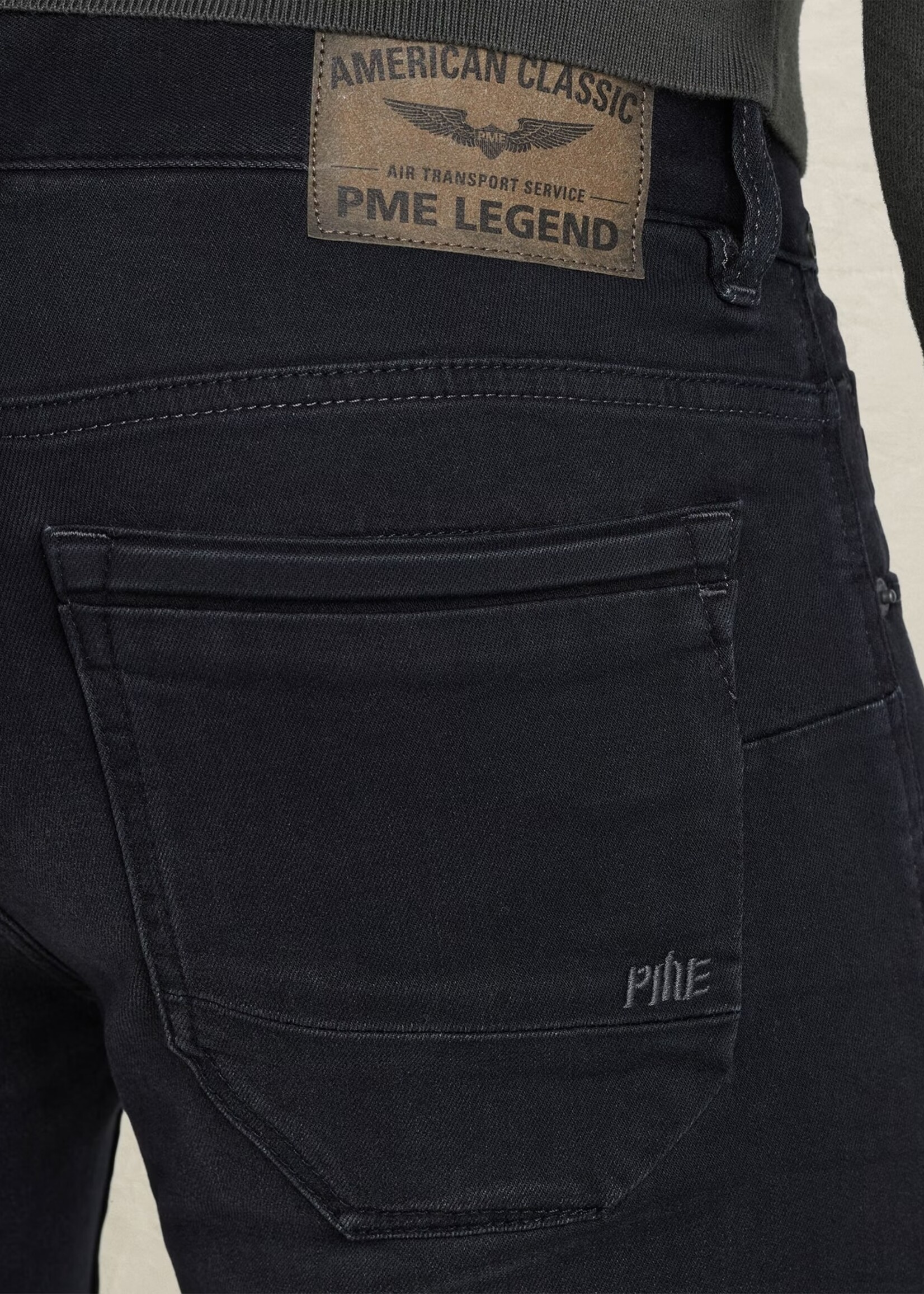 PME Legend Jeans Nightflight - Real Black Denim