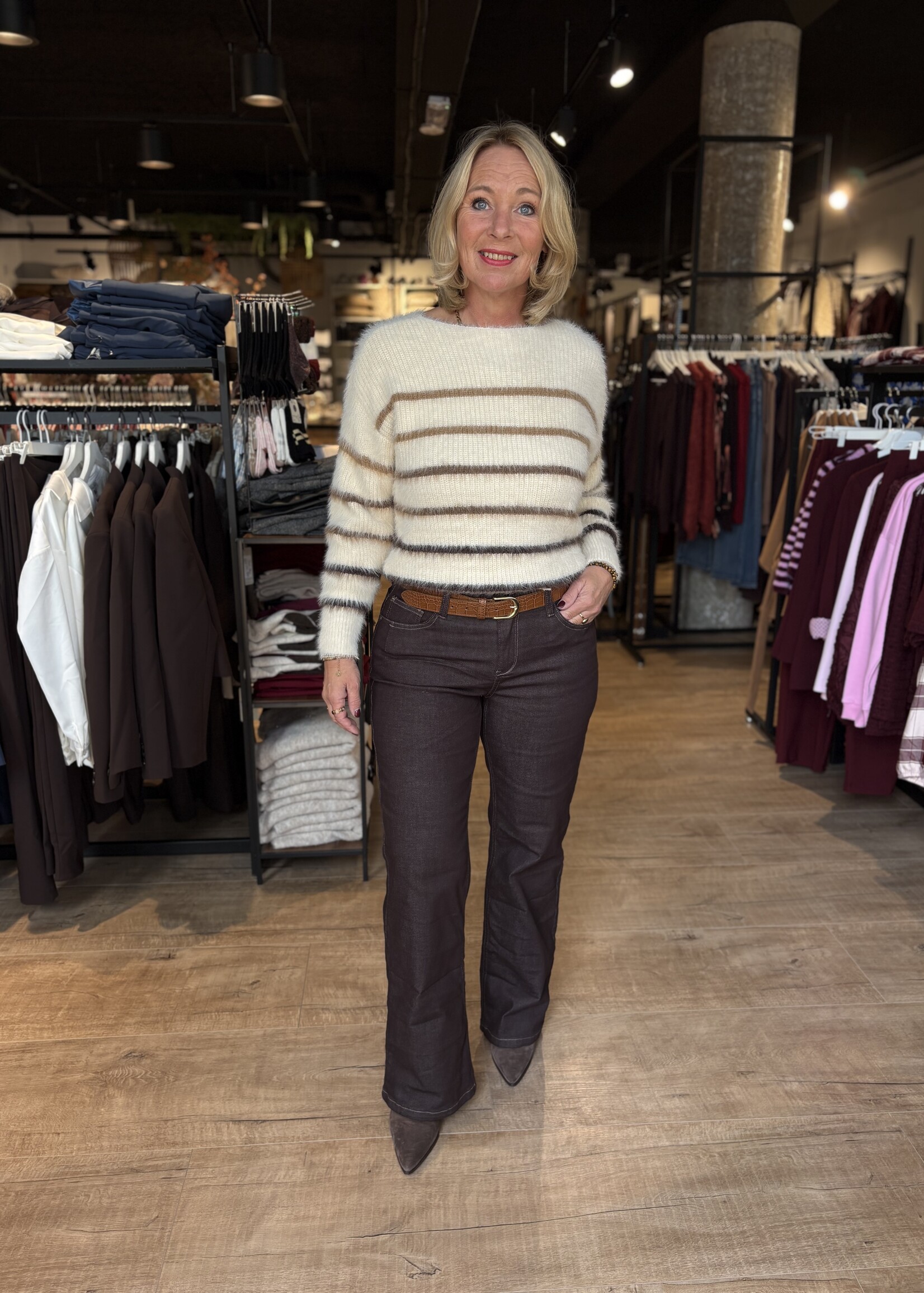 Red Button Jeans Colette Denim - Espresso