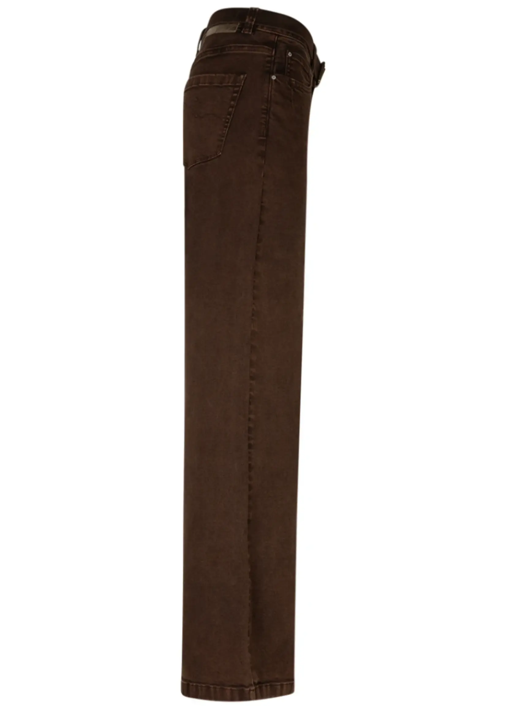 Red Button Broek Colette Belt Twill - Coffee