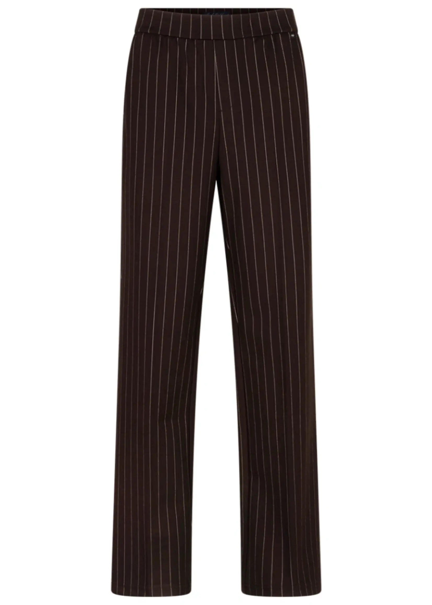 Red Button Broek Colette Punta Pinstripe - Espresso