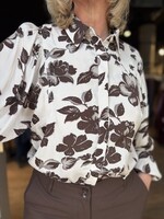 Freequent Blouse Mony Printed Balloon - Mole