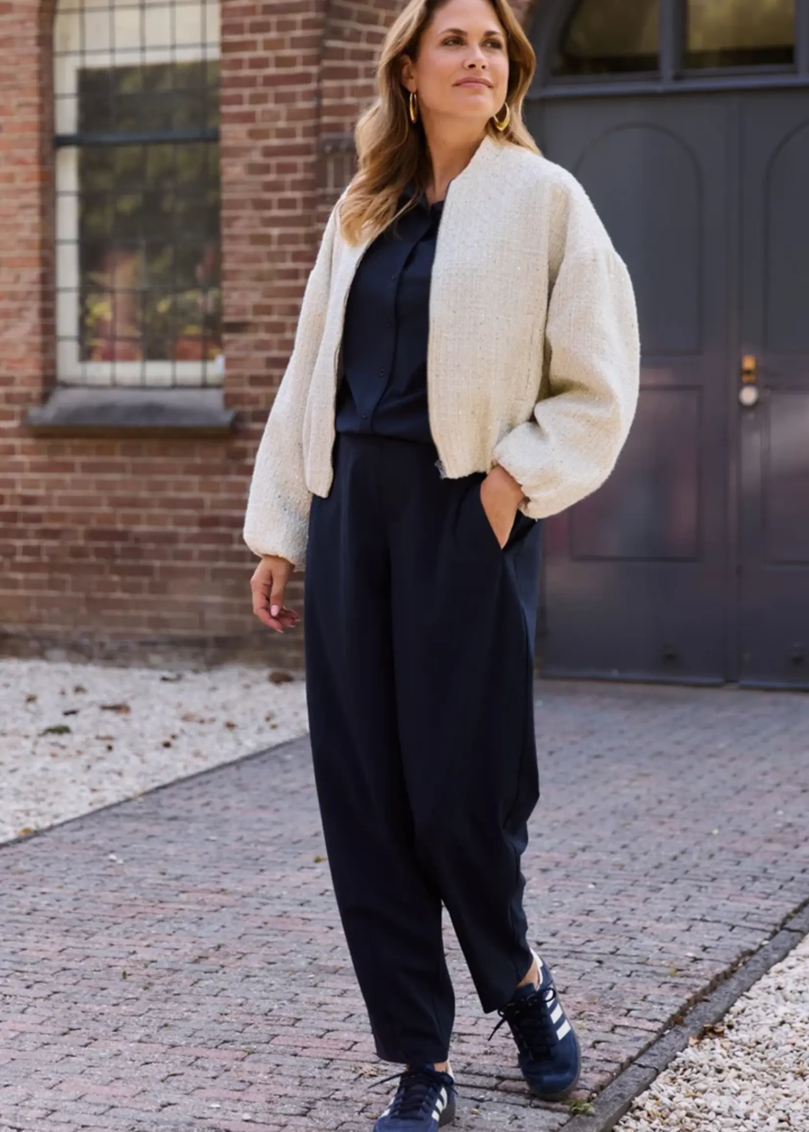 ZOSO Broek Balloon Travel Sascha - Navy