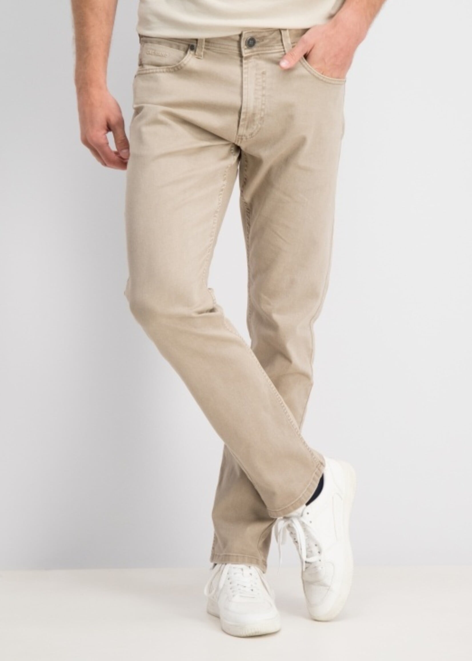 Gabbiano Pant Washed 5 Pocket - Almond