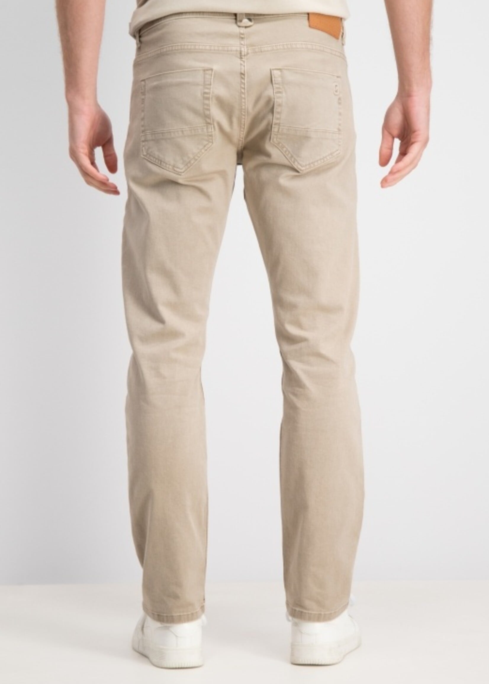 Gabbiano Pant Washed 5 Pocket - Almond