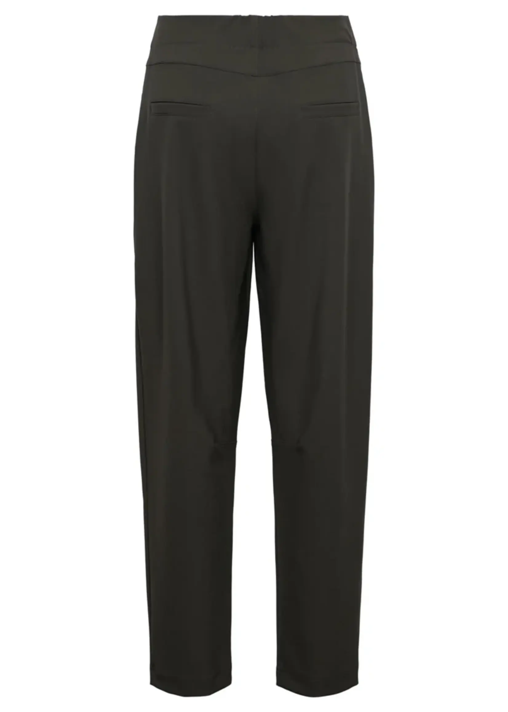 &Co Woman Broek Balloon Pris Travel - Dark Khaki