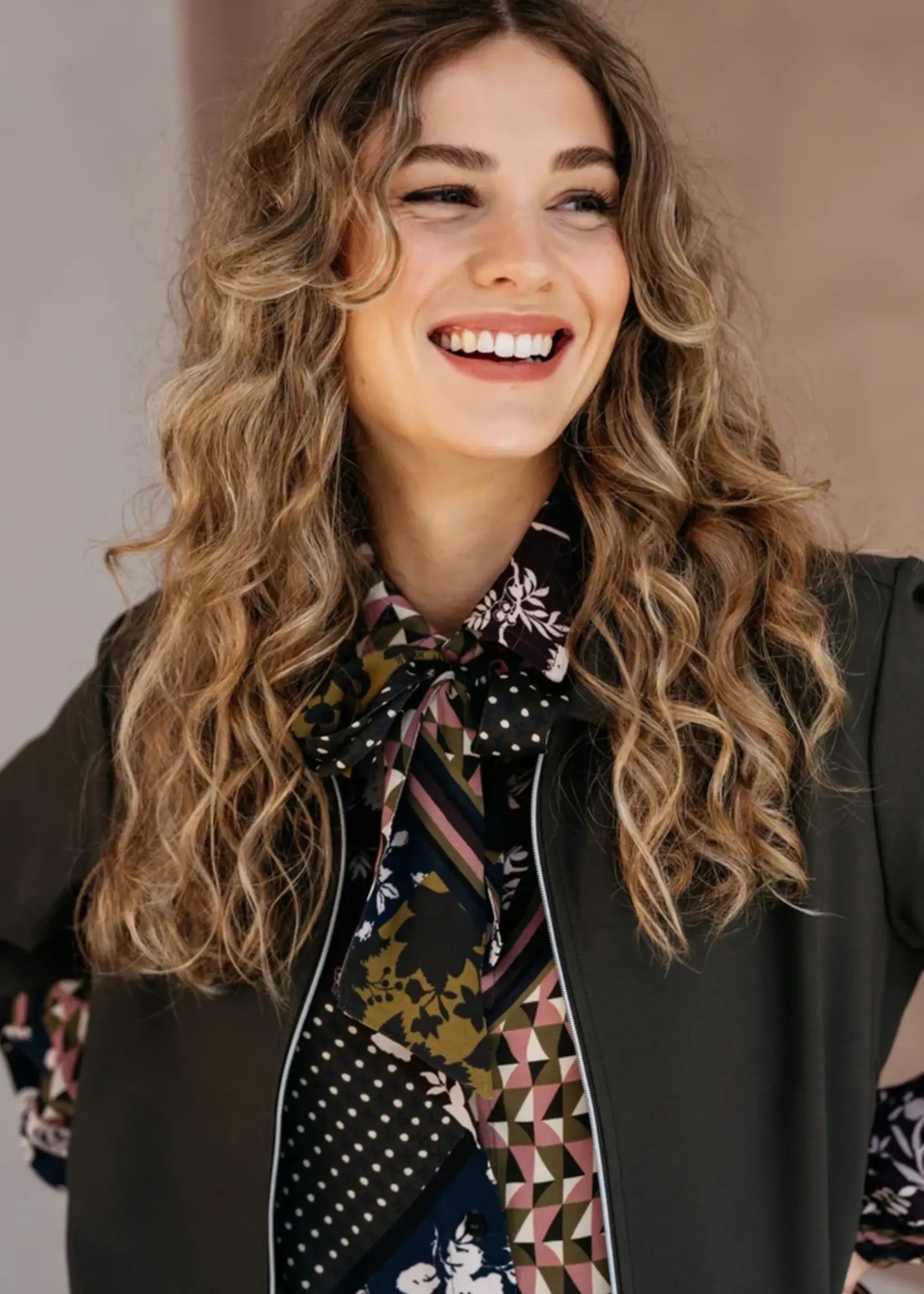 &Co Woman Jacket Ginni - Dark Khaki