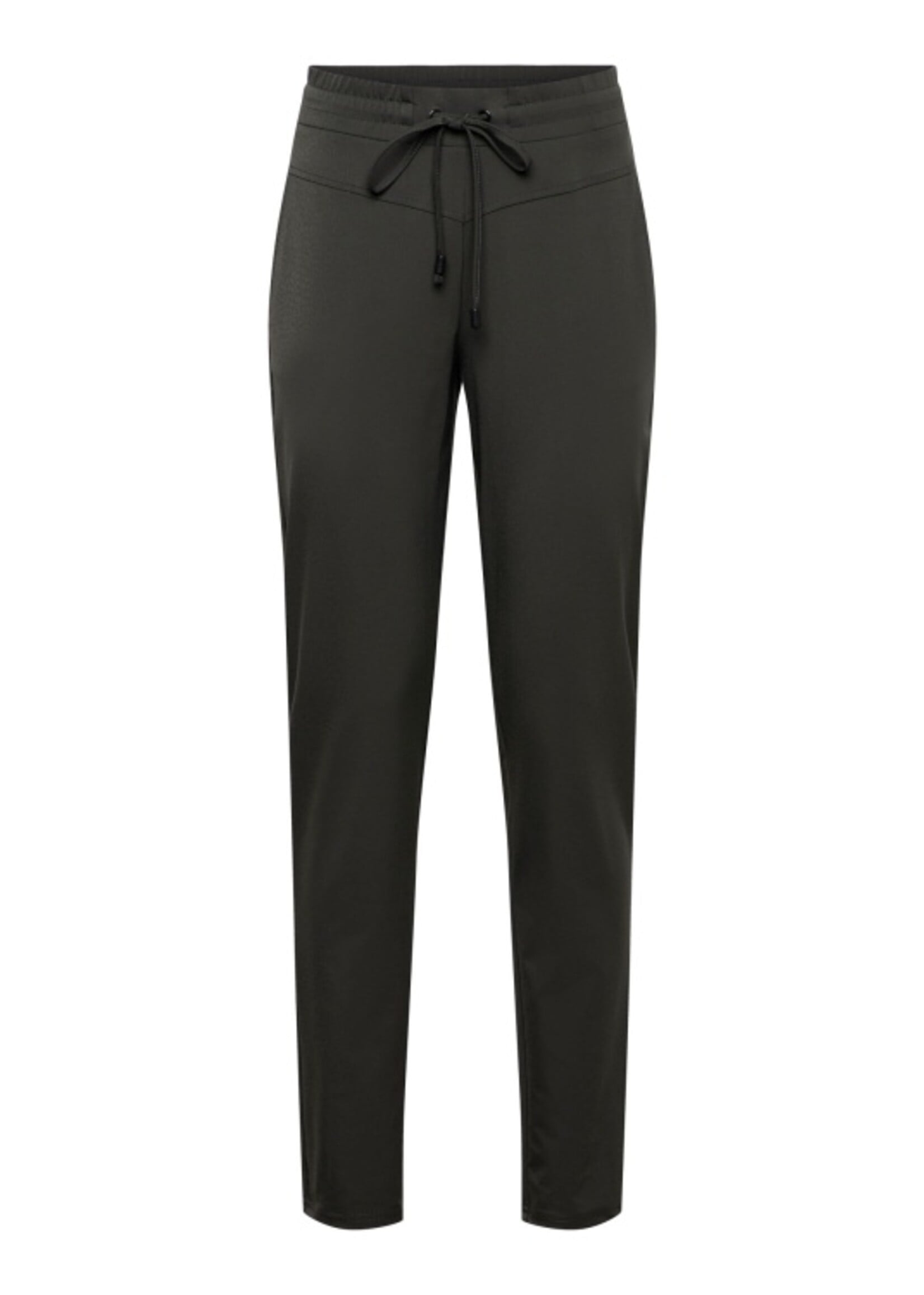 &Co Woman Broek Penny Heavy Travel - Dark Khaki