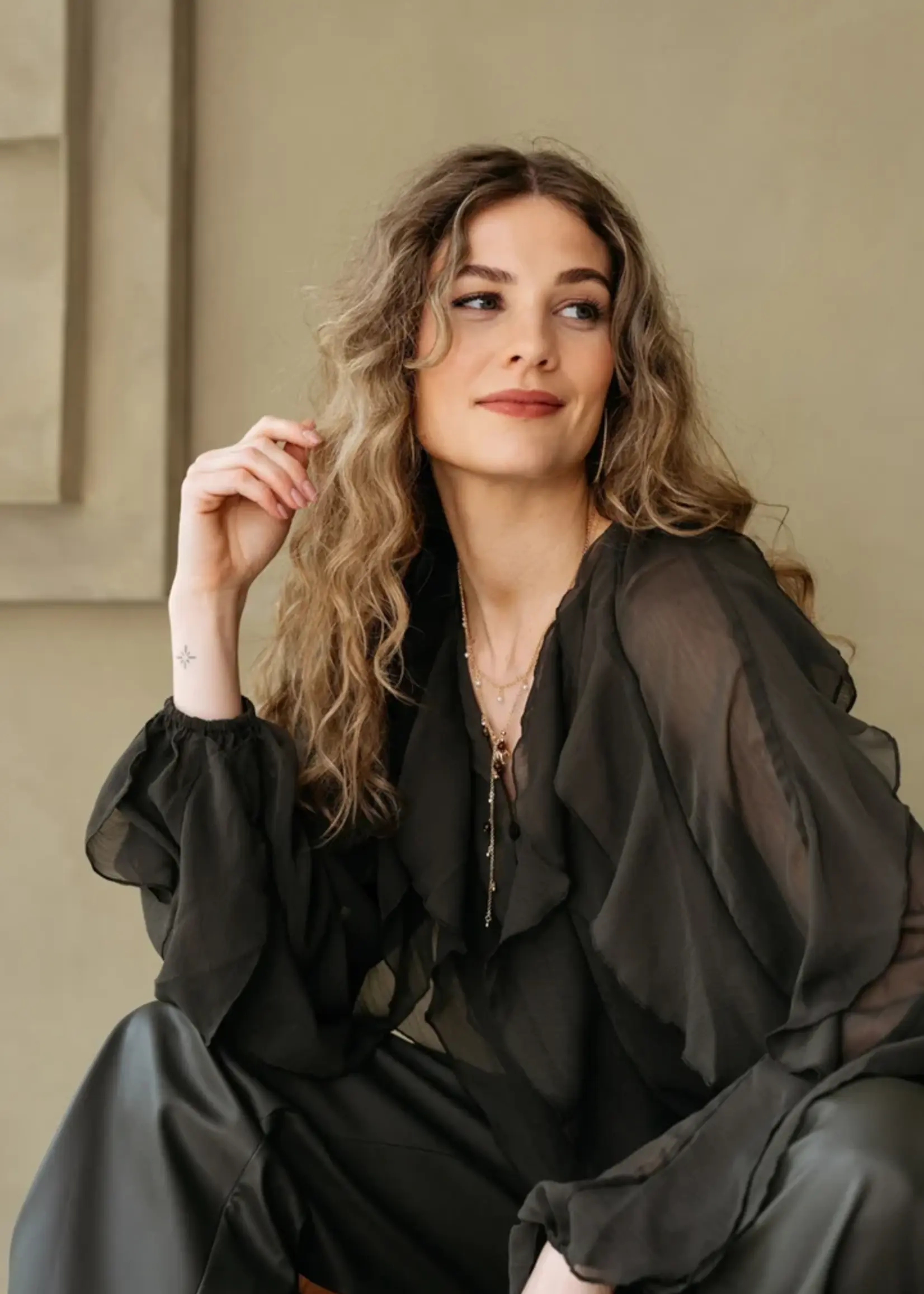 &Co Woman Blouse Wies - Dark Khaki