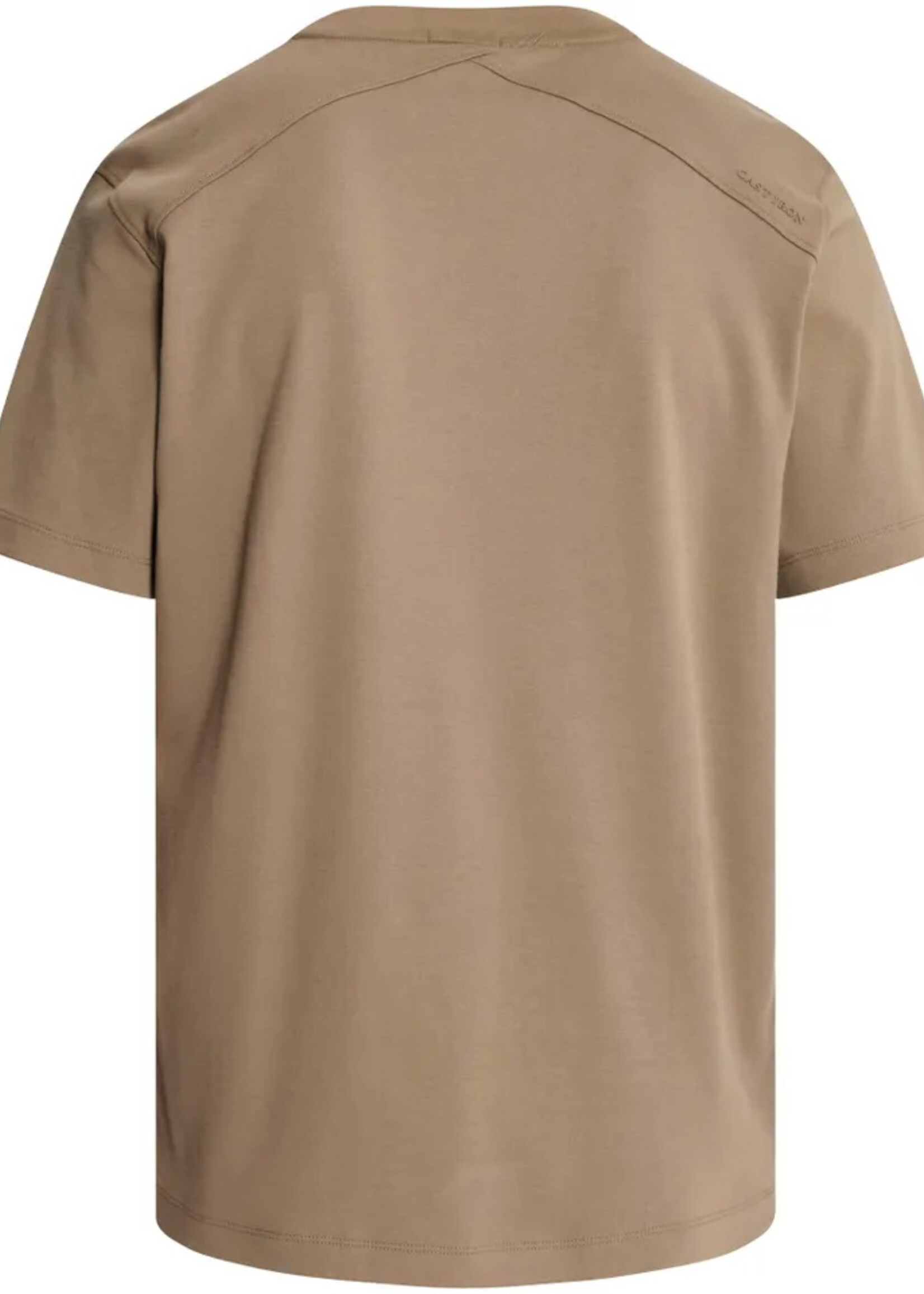 Cast Iron T-shirt Regular Interlock - Walnut