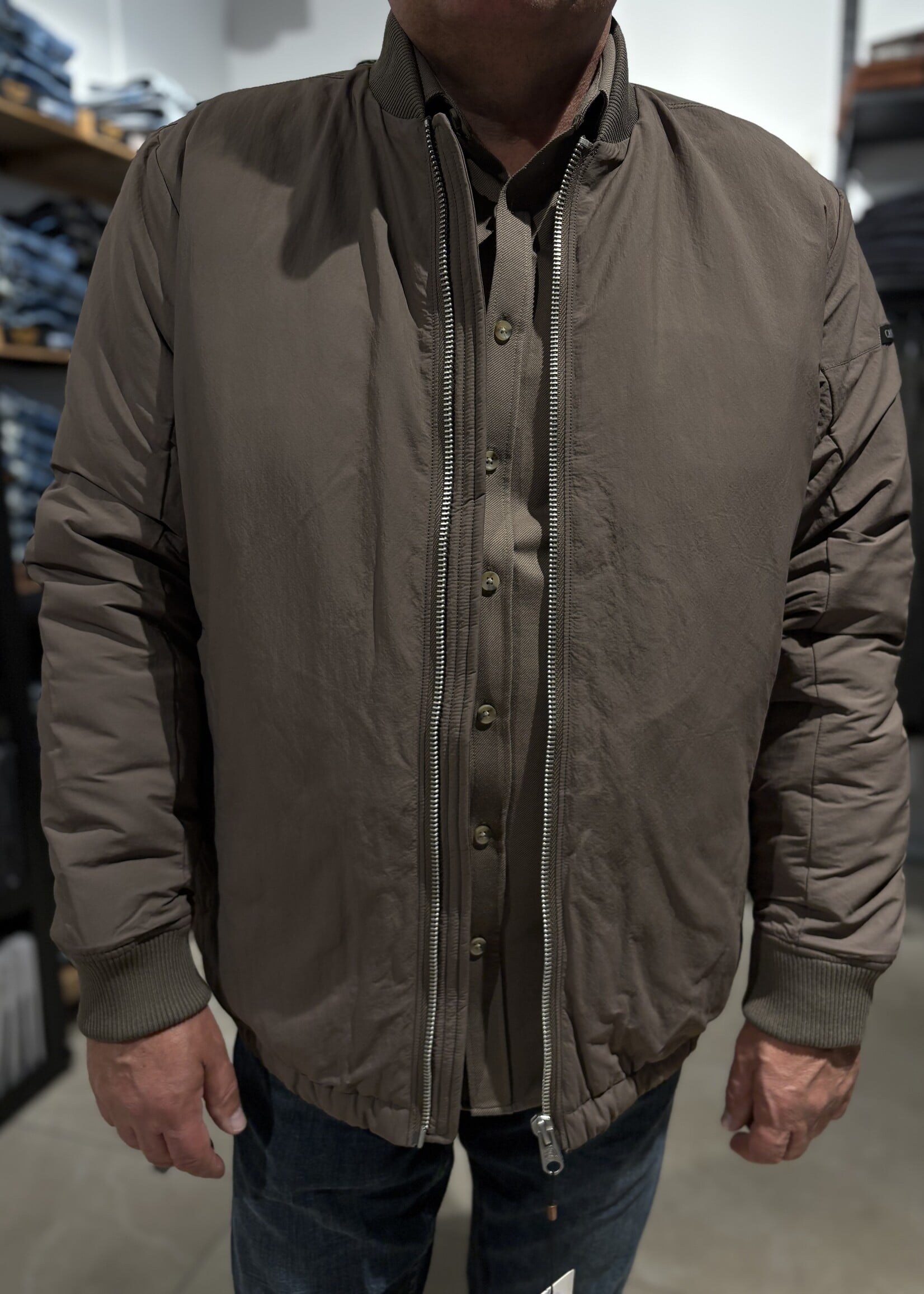 Cast Iron Short Jacket Wrilon - Morel