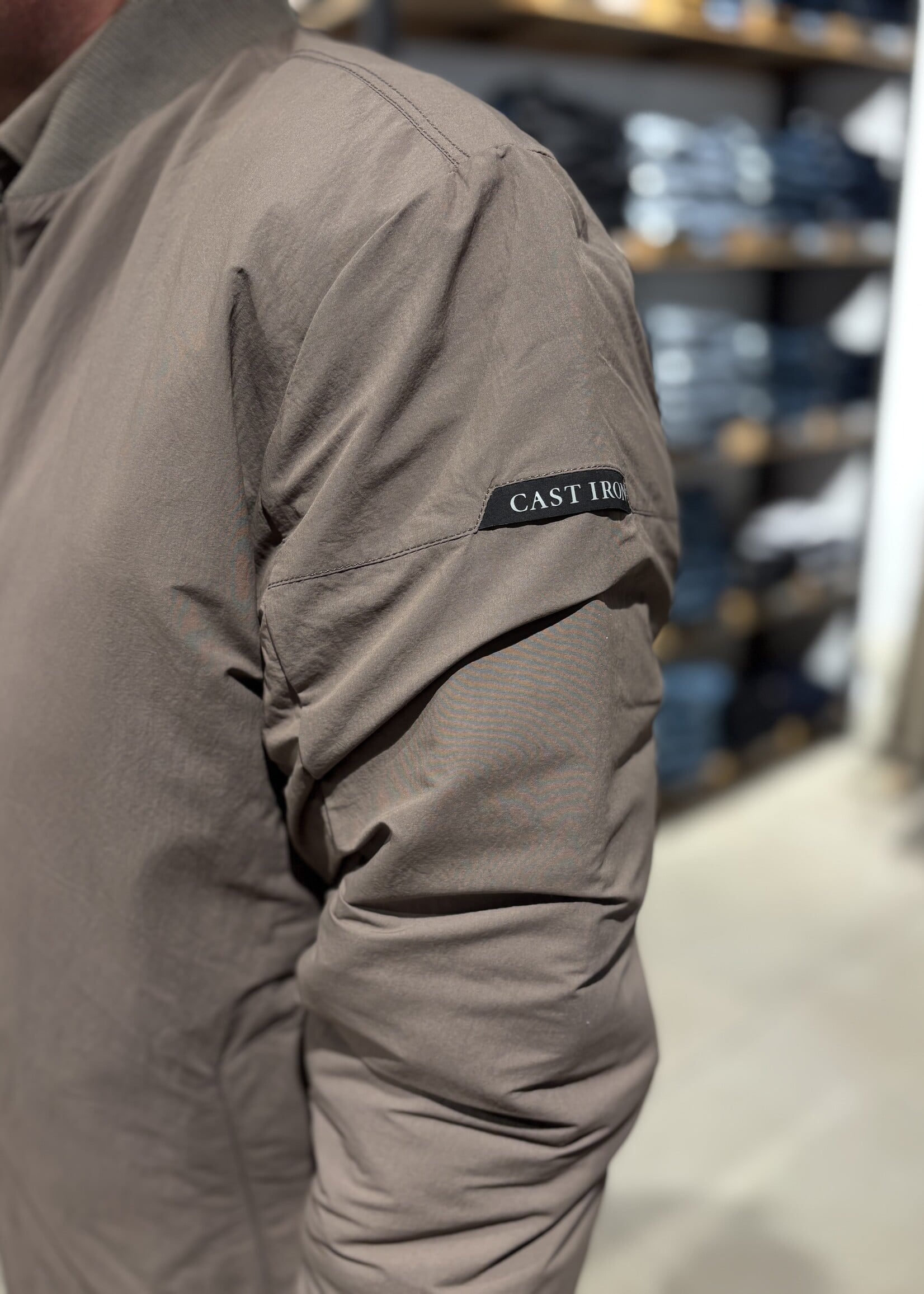 Cast Iron Short Jacket Wrilon - Morel