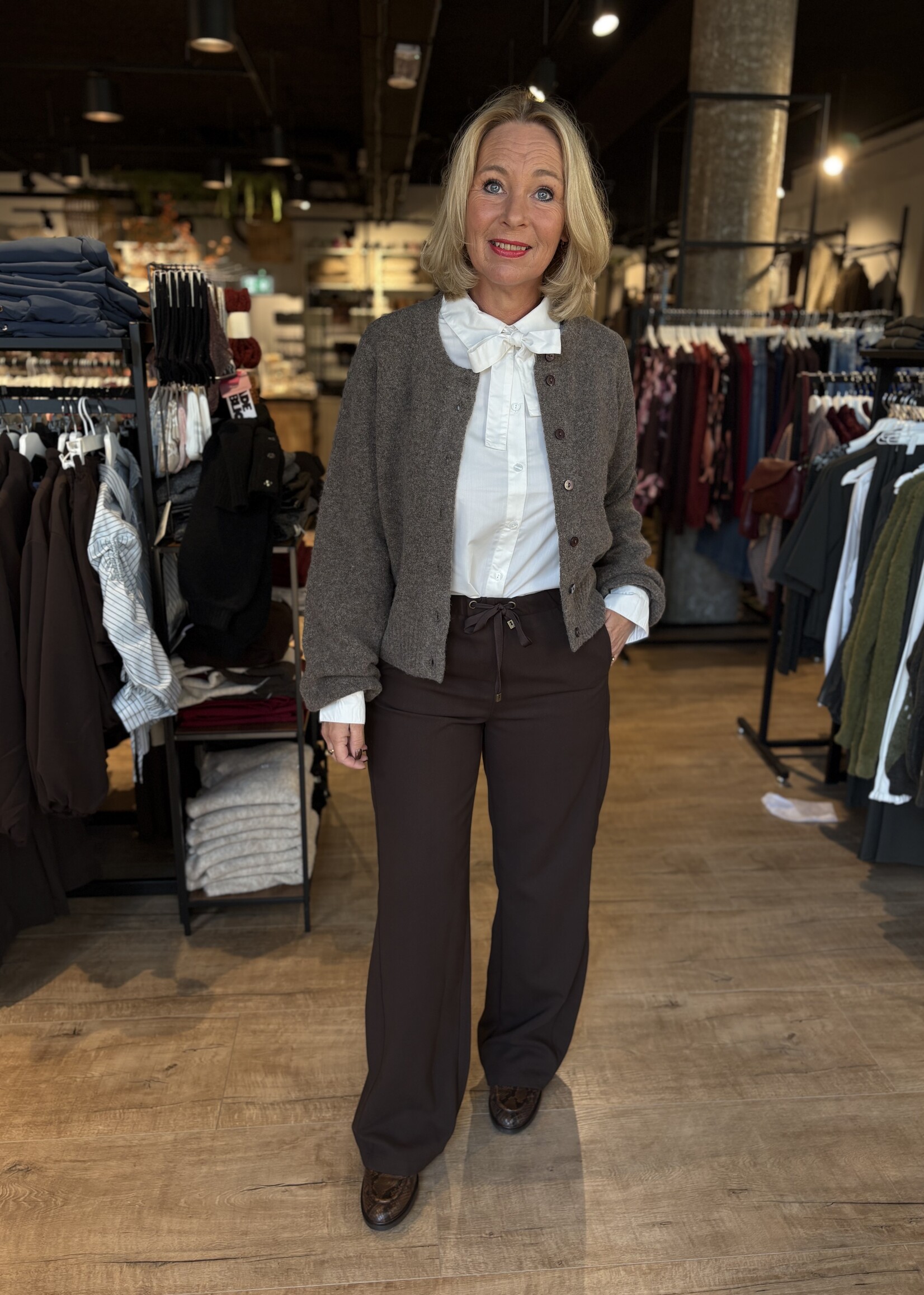 MADE PUBLIC Vest Roxxi Pofmouw - Taupe