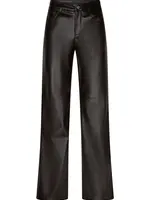 Red Button Broek Colette Faux Leather - Espresso L33