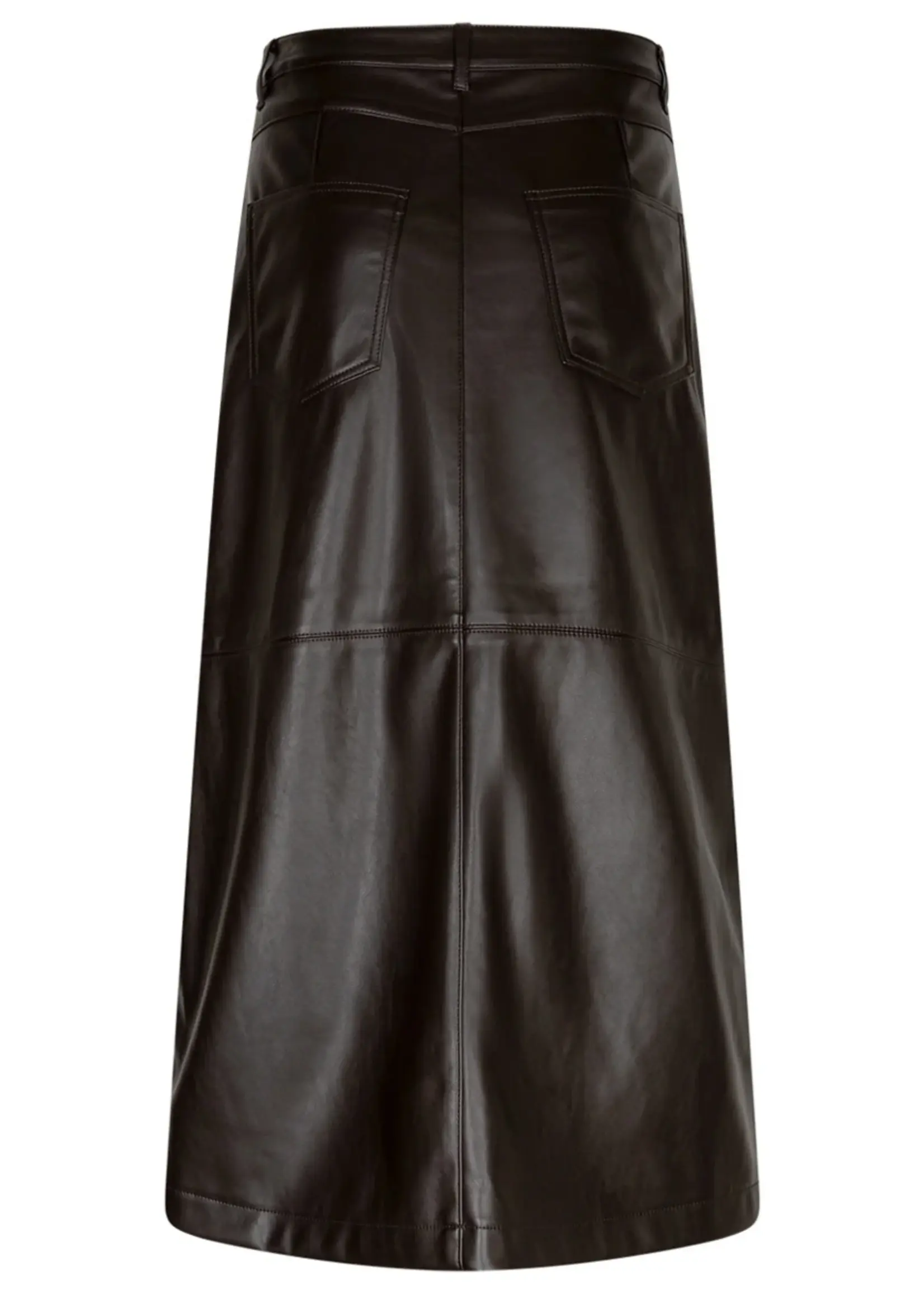 Red Button Rok Alina Faux Leather - Espresso