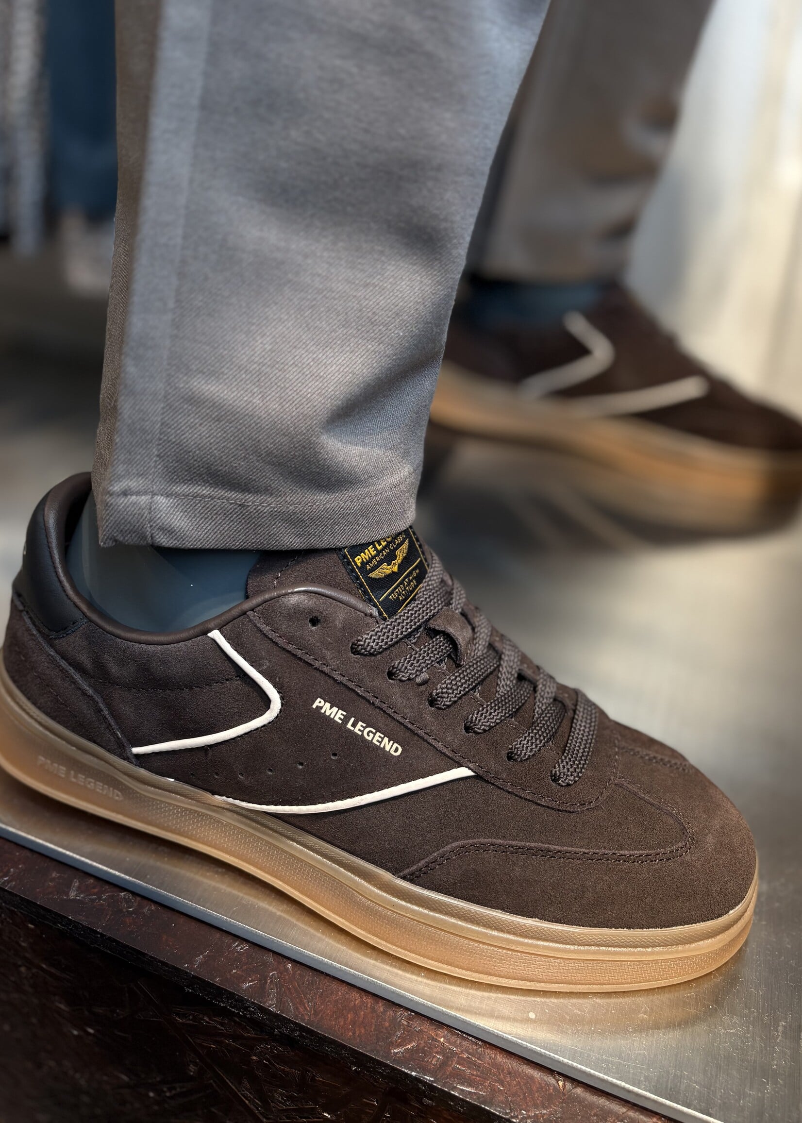 PME Legend Sneaker Hauler - Suede Brown