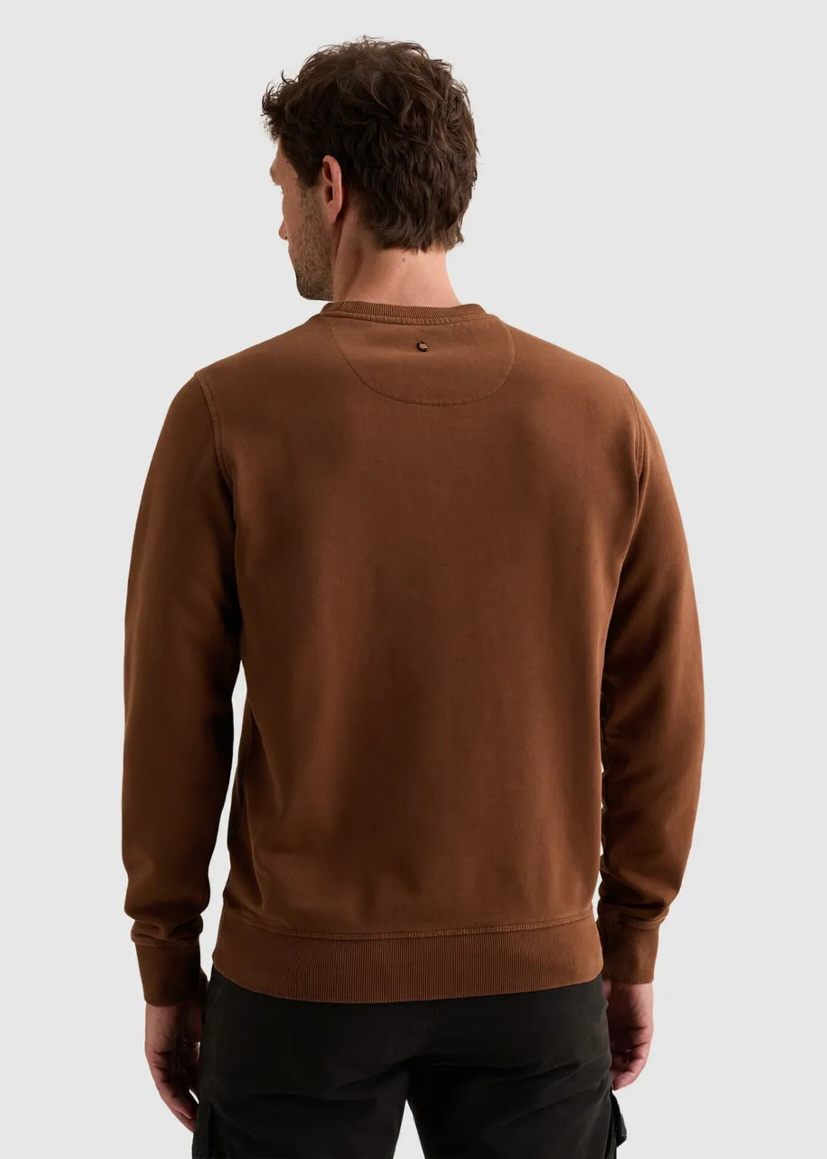 PME Legend Trui Semi Brushed Garment - Cappuccino