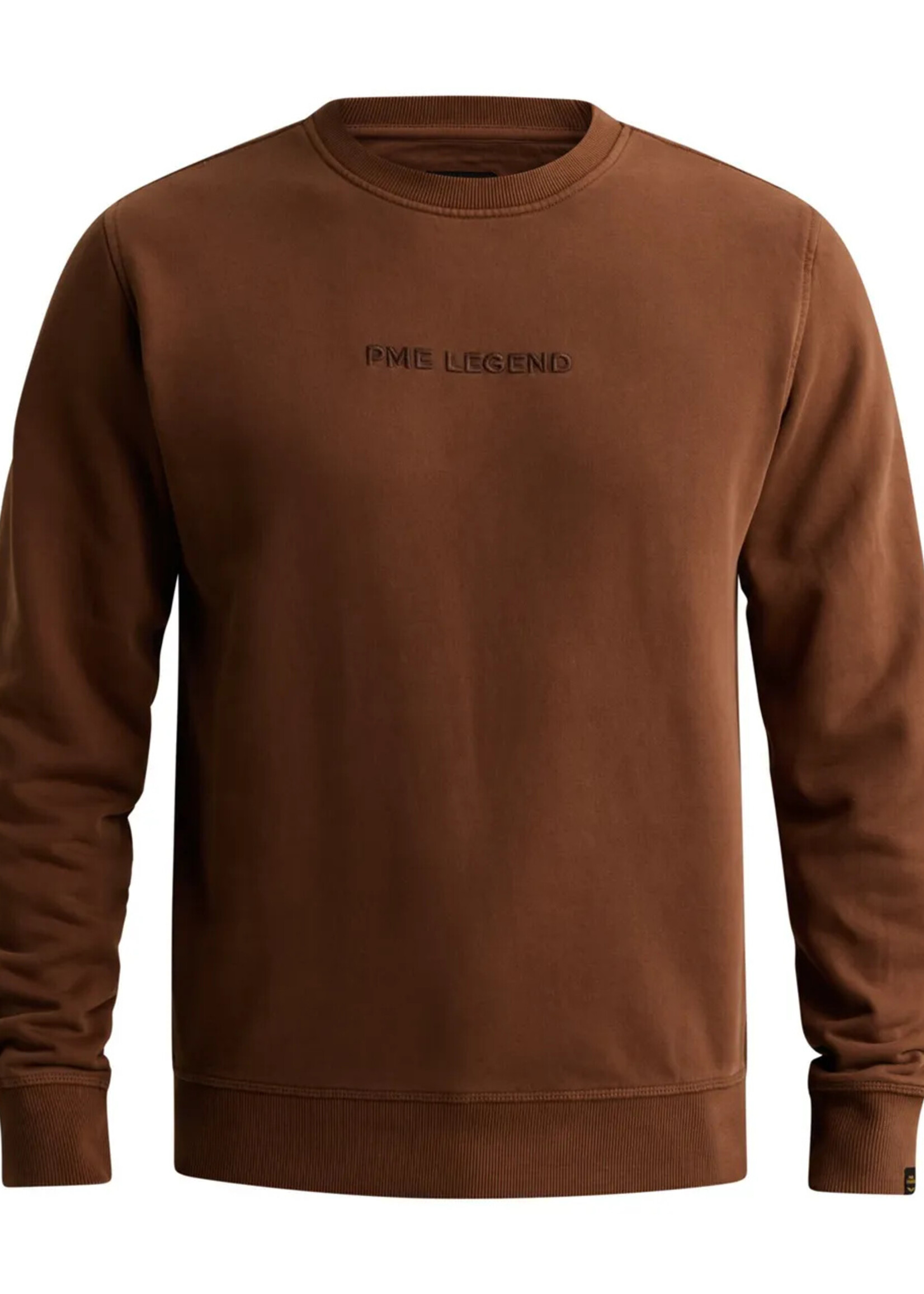 PME Legend Trui Semi Brushed Garment - Cappuccino