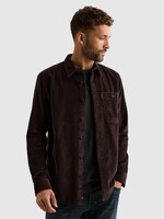 PME Legend Long Sleeve Shirt Dobby Corduroy - Aubergine