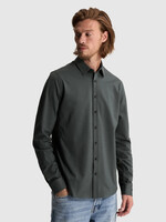Cast Iron Overhemd Twill Jesey - Dark Slate