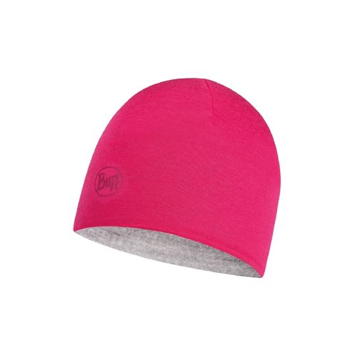 BUFF® BUFF® Lightweight Reversible Merino Wool Junior Hat - Wild Pink Light Grey