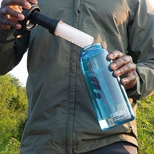 CamelbaK filtered by Lifestraw  filtert jouw drinkwater voor jouw veiligheid