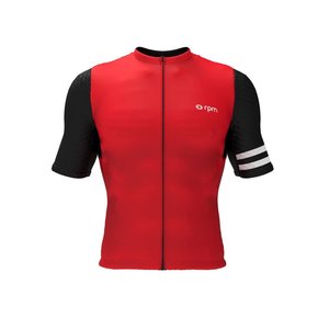 RPM Sartoria Sportiva RPM wielershirt korte mouw Plain red