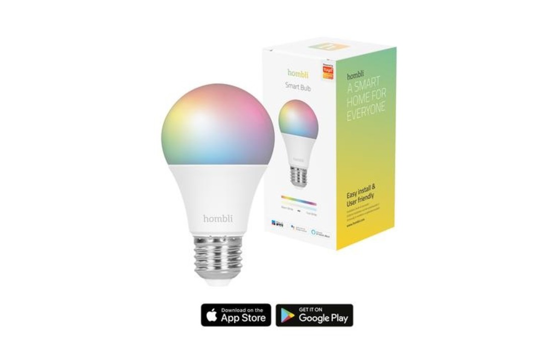 Hombli Smart Lamp LED Gekleurd E27 9W