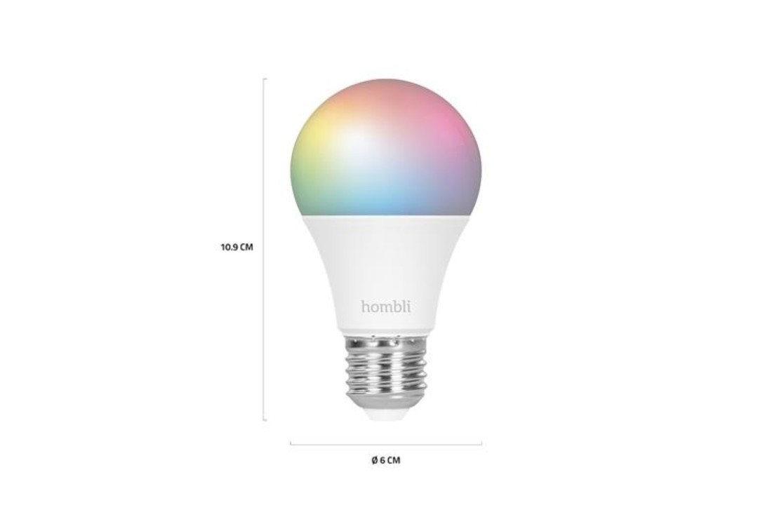 Hombli Smart Lamp LED Gekleurd E27 9W