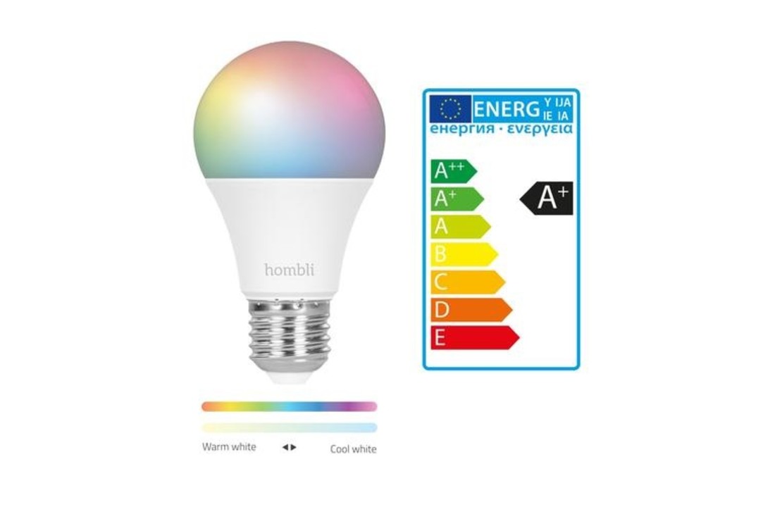Hombli Smart Lamp LED Gekleurd E27 9W