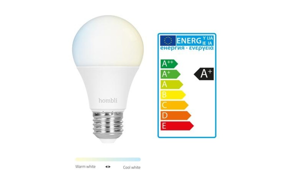 Hombli Smart Lamp LED Wit E27 9W