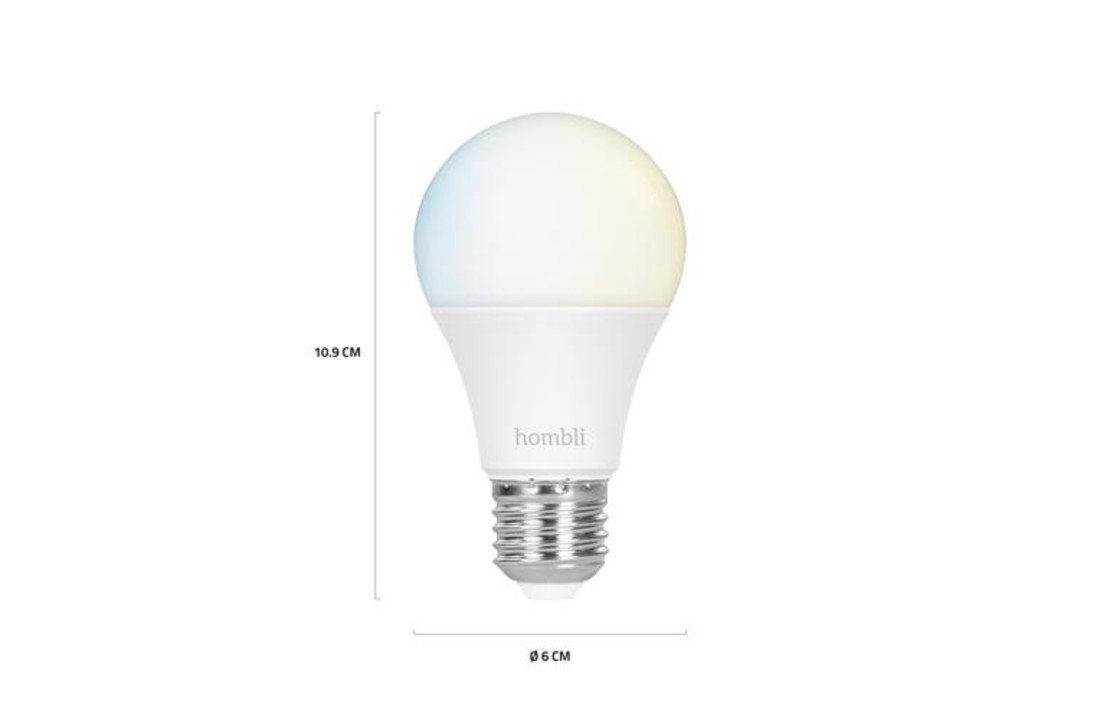 Hombli Smart Lamp LED Wit E27 9W
