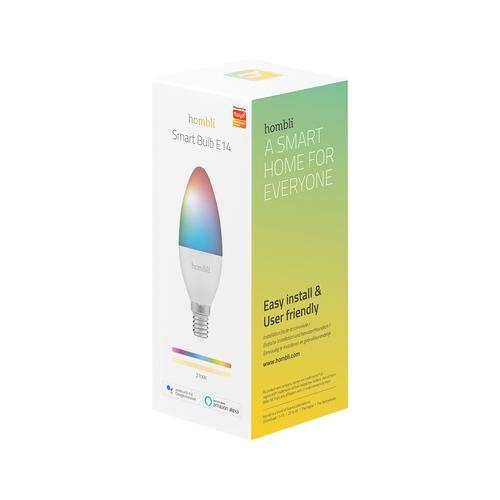 Hombli Smart LED Lamp Wit en Kleur E14