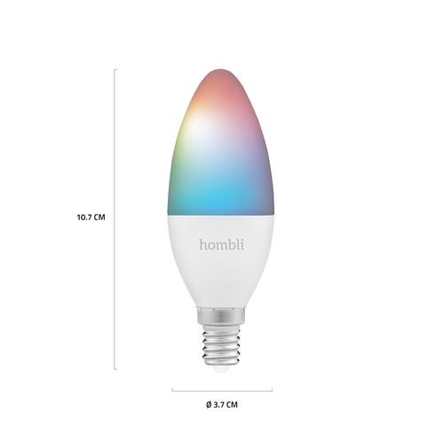 Hombli Smart LED Lamp Wit en Kleur E14