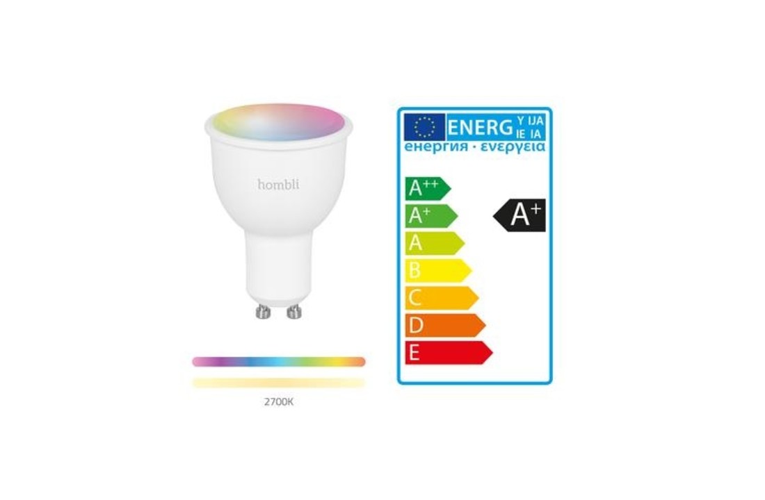 Hombli Smart Lamp Gekleurd LED GU10 4,5W