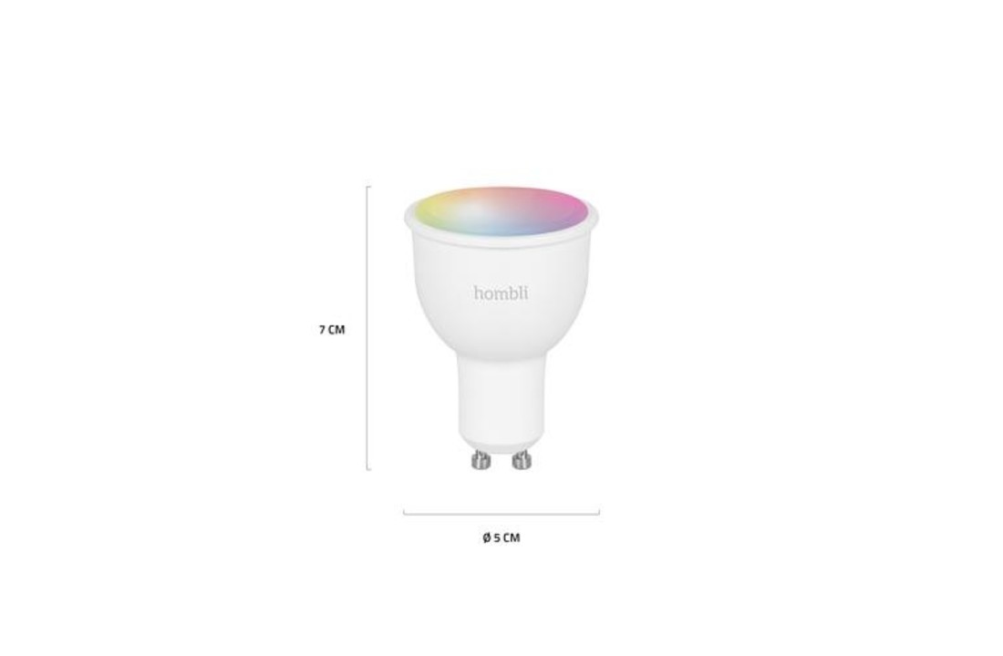 Hombli Smart Lamp Gekleurd LED GU10 4,5W