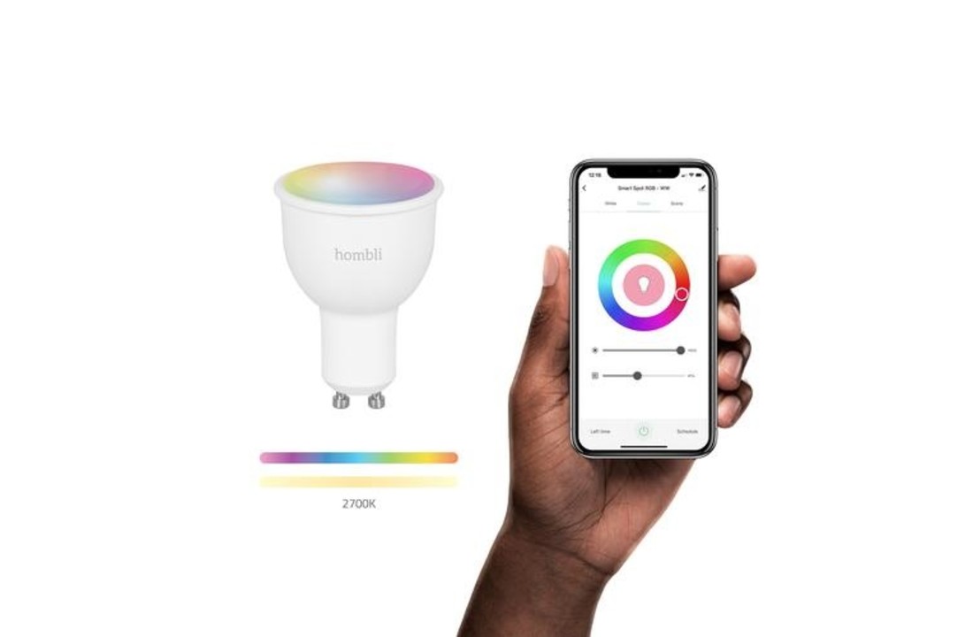 Hombli Smart Lamp Gekleurd LED GU10 4,5W