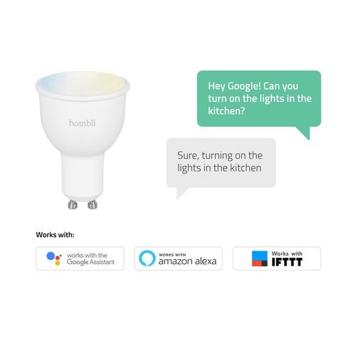 Hombli Smart Lamp Wit GU10