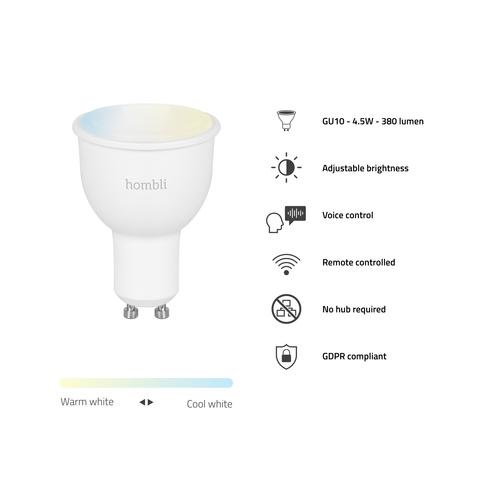 Hombli Smart Lamp Wit GU10