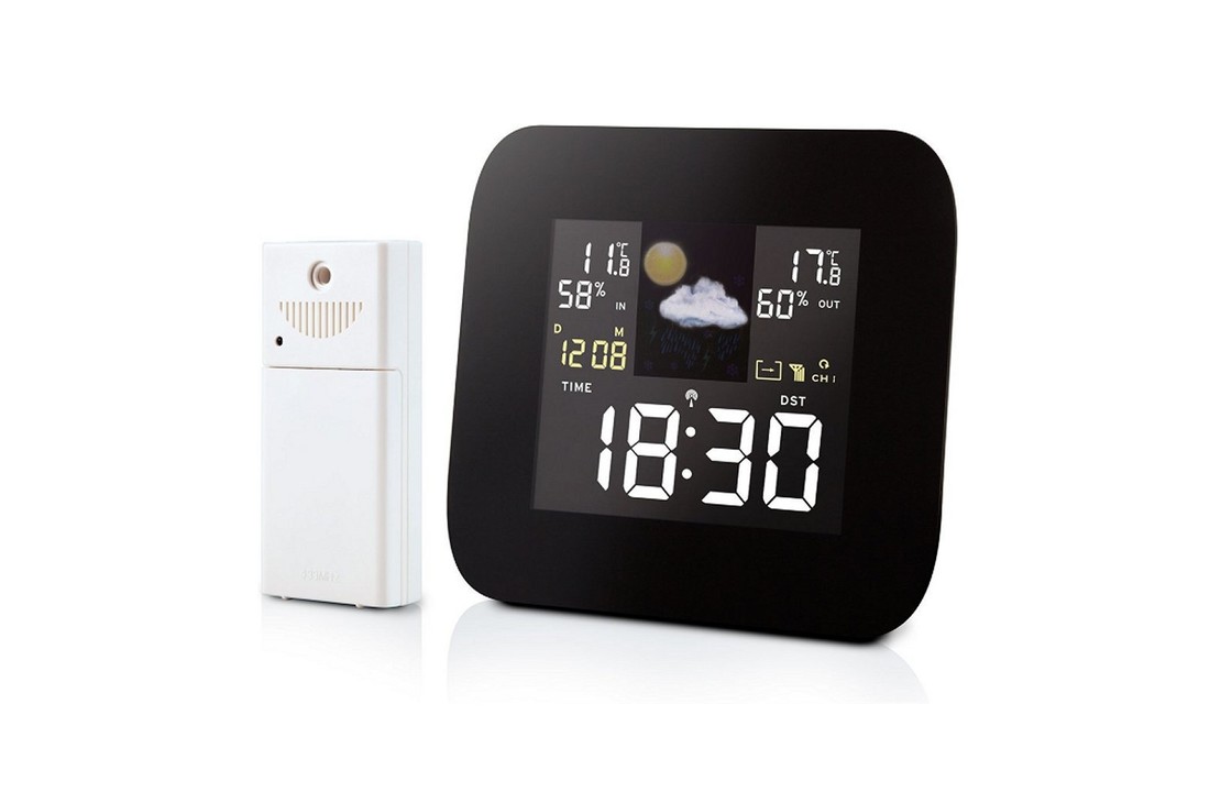 Alecto WS-1850 Weerstation Zwart