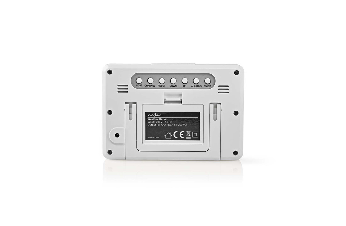 Nedis WEST203WT Weerstation Hygrometer Datum/tijd Buiten-unit