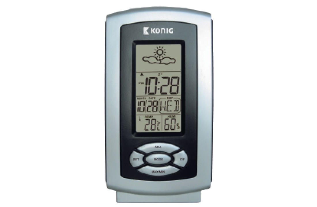 König KN-WS100N Thermo Hygrometer Weerstation