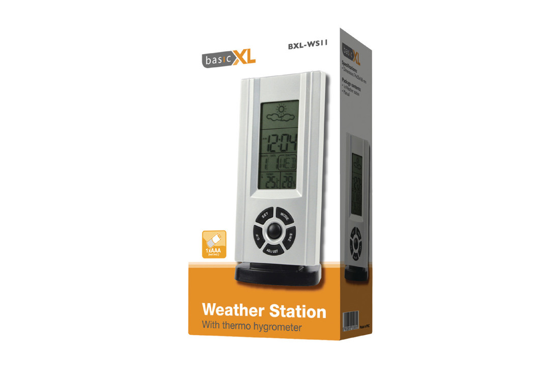 Basicxl Bxl-ws11 Weerstation met Thermo-hygrometer
