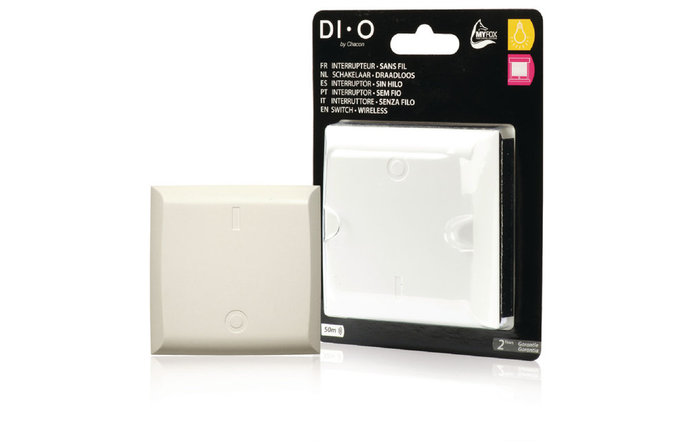 Di-o Dio-domo21 Draadloze Muurschakelaar