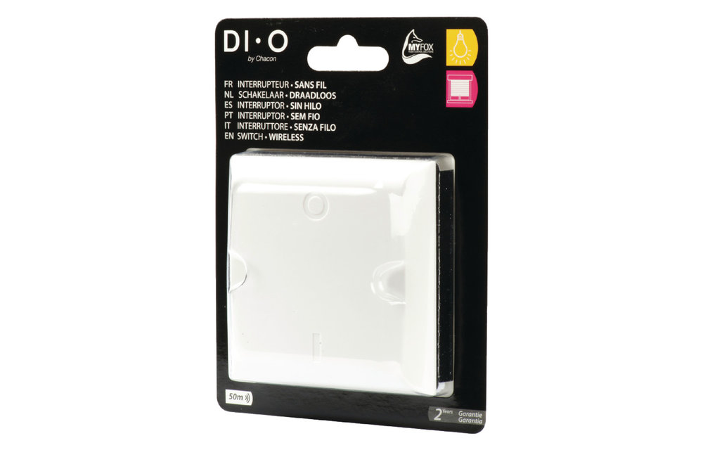 Di-o Dio-domo21 Draadloze Muurschakelaar
